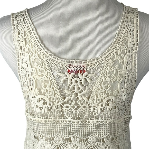 Intimately Free People Crocheted Tank Tunic  Size XS - Picture 8 of 13